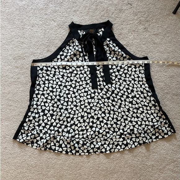 Disney Alice Through The Looking Glass Colleen Atwood Heart Blouse Sz Large - Picture 7 of 8